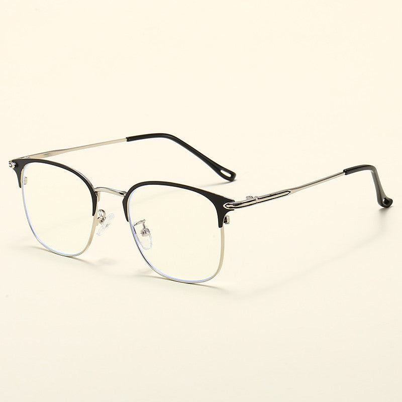 Retro Square Anti-Blue Optical Glasses Myopia Glasses Frame