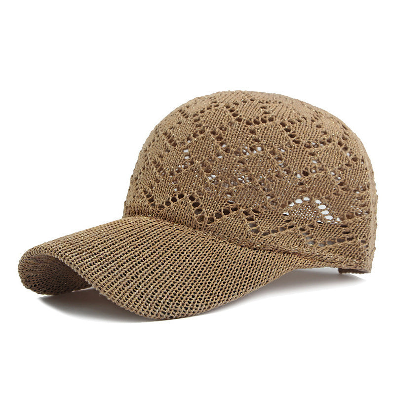 Women's Spring And Summer Outdoor Sun Protection Hollow Out Breathable Sun Hat