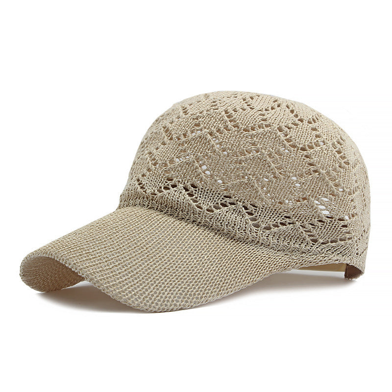 Women's Spring And Summer Outdoor Sun Protection Hollow Out Breathable Sun Hat