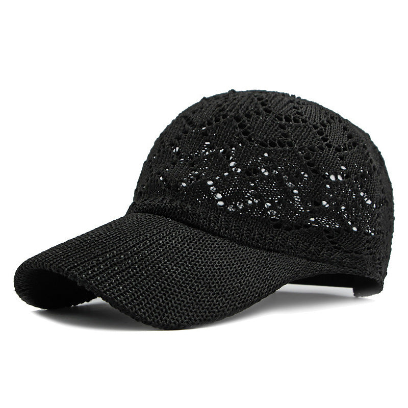 Women's Spring And Summer Outdoor Sun Protection Hollow Out Breathable Sun Hat
