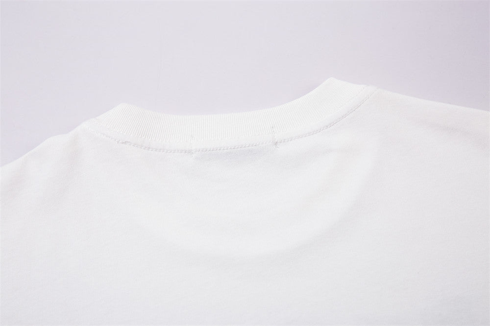 Fashion Abstract Letter Print Short-sleeve Men