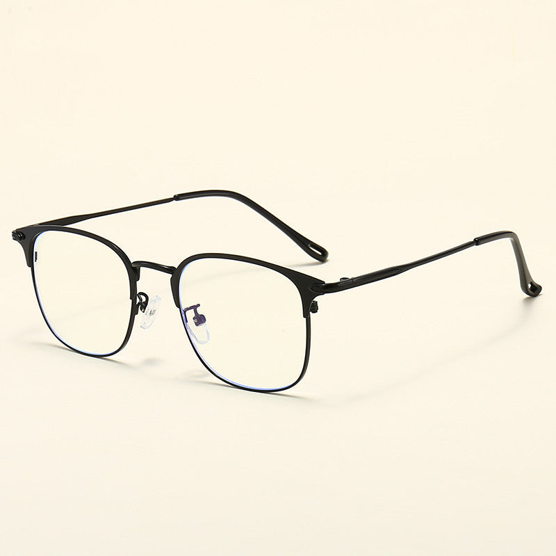 Retro Square Anti-Blue Optical Glasses Myopia Glasses Frame