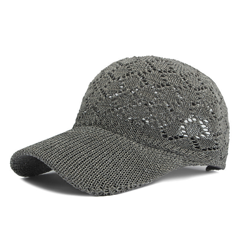 Women's Spring And Summer Outdoor Sun Protection Hollow Out Breathable Sun Hat